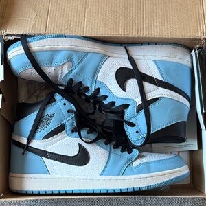 Nike Men’s Air Jordan 1 Retro High OG - University Blue - Size 9.5